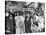 Joe Louis Fans Celebrate Louis' Victory over Tom Farr, Harlem, August 30, 1937-null-Stretched Canvas