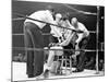 Joe Louis, Negro Boxer Fighting Perry-Peter Stackpole-Mounted Premium Photographic Print