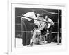 Joe Louis, Negro Boxer Fighting Perry-Peter Stackpole-Framed Premium Photographic Print