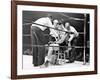 Joe Louis, Negro Boxer Fighting Perry-Peter Stackpole-Framed Premium Photographic Print