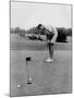 Joe Namath Playing Golf at the University of Alabama in Tuscaloosa, 1966-null-Mounted Photo