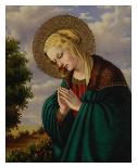 Madonna in Prayer-Joe Ortiz-Framed Art Print