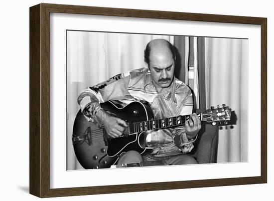 Joe Pass, London, 1976-Brian O'Connor-Framed Photographic Print