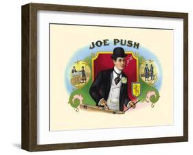 Joe Push-L.W. Keyer-Framed Art Print