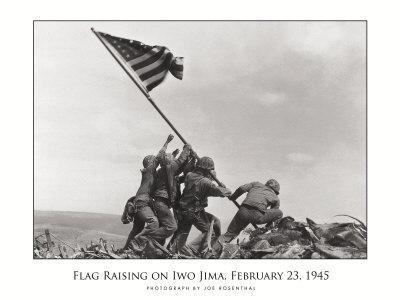 Flag Raising on Iwo Jima, c.1945