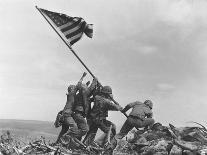 Flag Raising on Iwo Jima, c.1945-Joe Rosenthal-Mounted Art Print