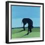 Joe's Black Dog, 1996-Marjorie Weiss-Framed Giclee Print