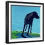 Joe's Black Dog (New View), 2000-Marjorie Weiss-Framed Giclee Print