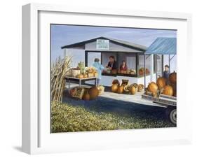 Joe's Vegetable Stand-Kevin Dodds-Framed Giclee Print