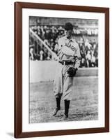 Joe Tinker, Chicago Cubs, Baseball Photo - Chicago, IL-Lantern Press-Framed Art Print