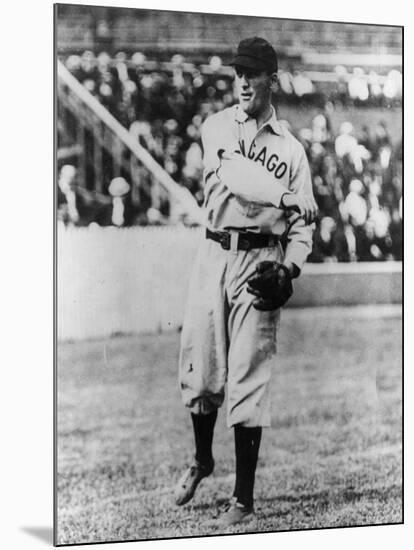 Joe Tinker, Chicago Cubs, Baseball Photo - Chicago, IL-Lantern Press-Mounted Art Print