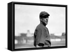 Joe Tinker, Cincinnati Reds, Baseball Photo - Cincinnati, OH-Lantern Press-Framed Stretched Canvas