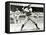 Joe Tinker of the Chicago Cubs in Action During 1906-null-Framed Stretched Canvas