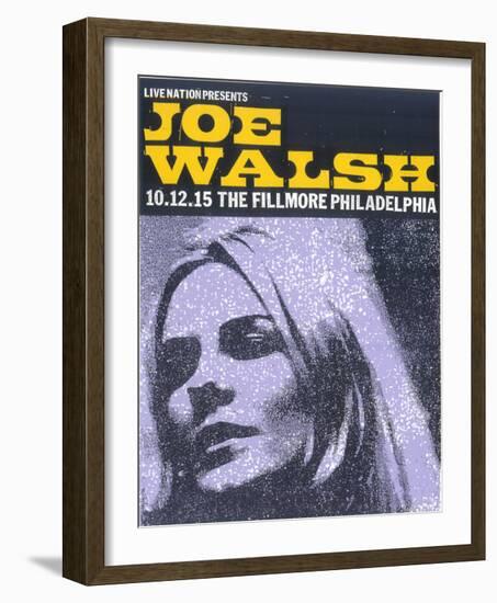 Joe Walsh-Print Mafia-Framed Serigraph