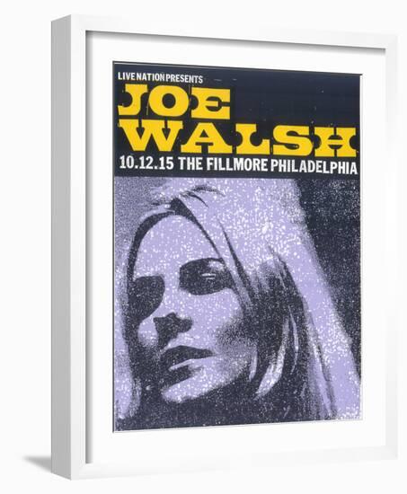 Joe Walsh-Print Mafia-Framed Serigraph