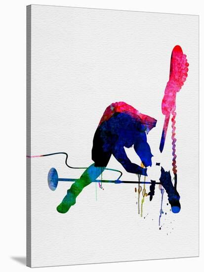 Joe Watercolor-Lora Feldman-Stretched Canvas