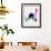 Joe Watercolor-Lora Feldman-Framed Art Print displayed on a wall