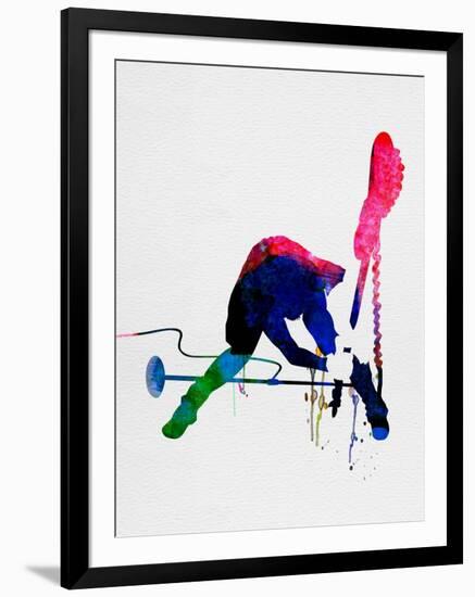 Joe Watercolor-Lora Feldman-Framed Art Print