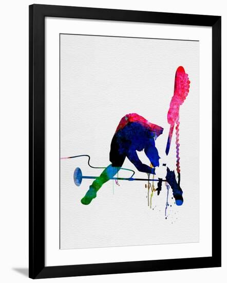 Joe Watercolor-Lora Feldman-Framed Art Print