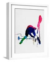 Joe Watercolor-Lora Feldman-Framed Art Print