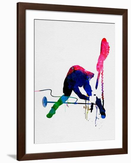 Joe Watercolor-Lora Feldman-Framed Art Print