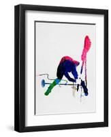 Joe Watercolor-Lora Feldman-Framed Art Print