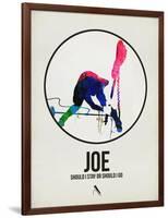 Joe Watercolor-David Brodsky-Framed Art Print