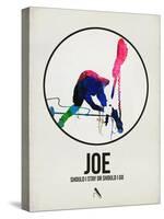 Joe Watercolor-David Brodsky-Stretched Canvas