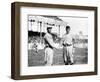 Joe Wood, Boston Red Sox & Jeff Tesreau, NY Giants, Baseball Photo - Boston, MA-Lantern Press-Framed Art Print