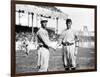 Joe Wood, Boston Red Sox & Jeff Tesreau, NY Giants, Baseball Photo - Boston, MA-Lantern Press-Framed Art Print