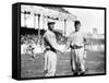 Joe Wood, Boston Red Sox & Jeff Tesreau, NY Giants, Baseball Photo - Boston, MA-Lantern Press-Framed Stretched Canvas