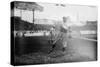 Joe Woods Boston Red Soxs Baseball Fielding Photograph - Boston, MA-Lantern Press-Stretched Canvas