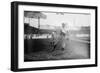 Joe Woods Boston Red Soxs Baseball Fielding Photograph - Boston, MA-Lantern Press-Framed Art Print