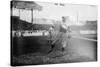 Joe Woods Boston Red Soxs Baseball Fielding Photograph - Boston, MA-Lantern Press-Stretched Canvas