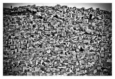 Favela Village in El Alto, La Paz, Bolivia-Joel Alvarez-Framed Photographic Print