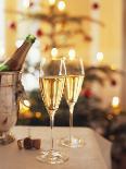 Two Glasses of Sparkling Wine for Christmas Party-Joerg Lehmann-Photographic Print