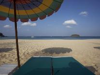 Ao Maya, Longtailboat in Front, Ko Phi Phi Leh, Thailand-Joern Simensen-Photographic Print