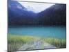 Joffre Lakes Provincial Park, Lower Joffre Lake Color by Glacial Silt-Christopher Talbot Frank-Mounted Premium Photographic Print
