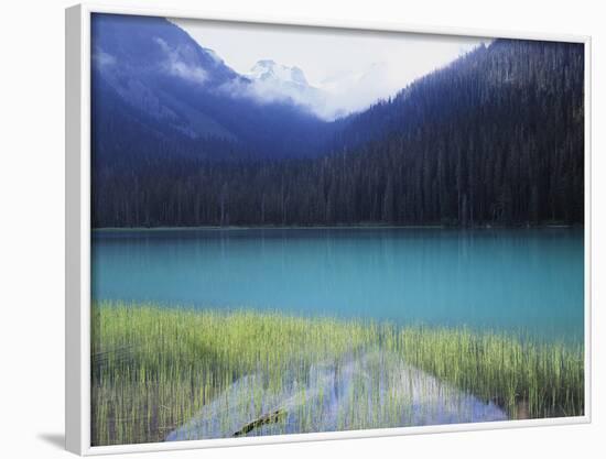 Joffre Lakes Provincial Park, Lower Joffre Lake Color by Glacial Silt-Christopher Talbot Frank-Framed Photographic Print