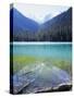 Joffre Lakes Provincial Park, Lower Joffre Lake Color by Glacial Silt-Christopher Talbot Frank-Stretched Canvas