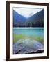 Joffre Lakes Provincial Park, Lower Joffre Lake Color by Glacial Silt-Christopher Talbot Frank-Framed Photographic Print