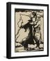 Joffre, Père Du Soldat (Woodcut on Japanese Mulberry Paper)-Auguste Lepere-Framed Giclee Print