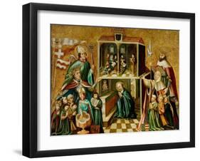 Jogaila and Jadwiga of Poland-null-Framed Giclee Print