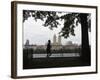Jogger, Central Park, Manhattan, New York City, New York, USA-Amanda Hall-Framed Photographic Print