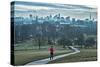 Jogger, Primrose Hill-Adam Butler-Stretched Canvas