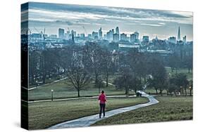 Jogger, Primrose Hill-Adam Butler-Stretched Canvas