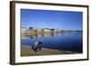 Joggers Along Sortedams So (Sortedams Lake), Copenhagen, Denmark, Scandinavia, Europe-Simon Montgomery-Framed Photographic Print