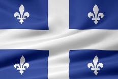 Quebec Flag-joggi2002-Stretched Canvas