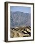 Jogging in Barren Terrain-null-Framed Photographic Print