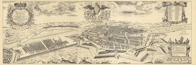 Map of Berlin and Coelln, 1688-Joh. Bernhard Schultz-Stretched Canvas